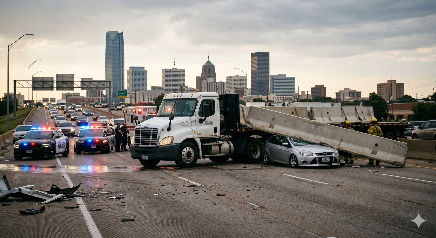 Lost Loads, Lost Lives The Truck Accident Trend Quietly Killing Oklahoma City Drivers